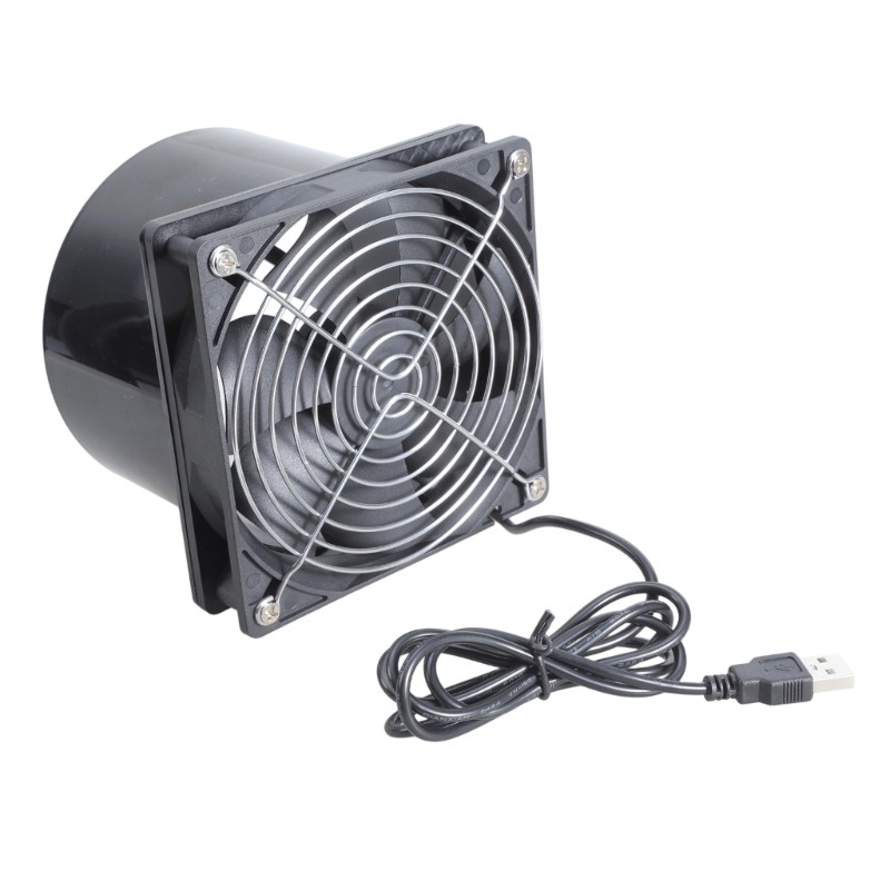 12cm Round Duct Fan Ventilation Fan for Fume Extraction In 3D Printer ...