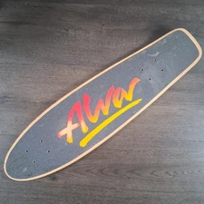 Vintage Tony Alva Skates OG 2000's Re-Issue Skateboard Deck Dogtown Z-Boy