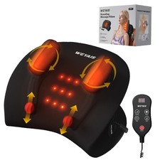 Neck Massager Pillow, Neck and Shoulder Relaxer with Heat, 3 Modes and Streng...