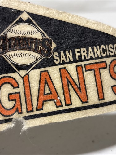 Banderín de béisbol MLB pequeño vintage de los Gigantes de San Francisco tamaño mini - Imagen 8 de 14