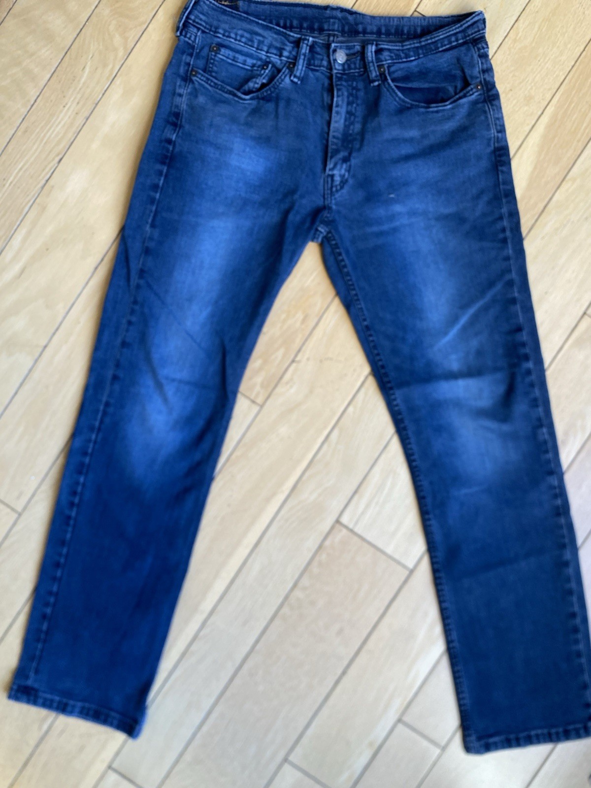 Lot of 6 pairs, Men's jeans Levi 514, Express, Jos A Bank, Gap, American Eagle thumbnail 4