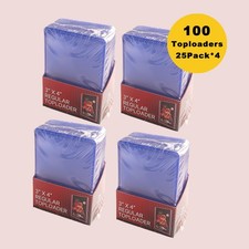 Toploaders For Pokémon 35pt Tradking Game Cards, 100 Toploaders & 200 Toploaders