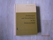 DDR Fachbuch " Zeichnungen und Darstellungen in der Elektrotechnik"