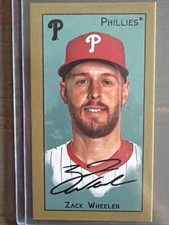 2025 Topps T205 Zack Wheeler Philadelphia Sweet Caporal Parallel