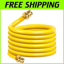 Durable 70 Ft Flexible Gas Line Tubing for Propane  Natural Gas Applications