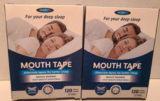 2 packs Mouth Tape strips 240 pcs / 120 each pack NEW