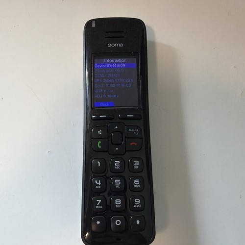 OOMA HD3 Cordless Phone Handset TELOHS500 No Base