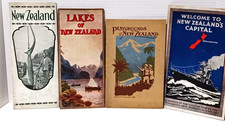 NEW ZEALAND TOURIST PROMOTIONALS, 1924-25, GROUP (4)