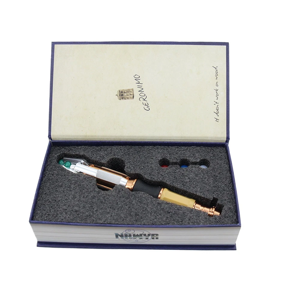 Fully Metal 11th Doctor's Sonic Screwdriver - High-Quality Metallic Xmas Gift - Image 2 of 4