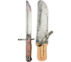 FINNISH M39 MOSIN NAGANT BAYONET MARKED SKY REPRODUCTION MILITARY with Scabbard