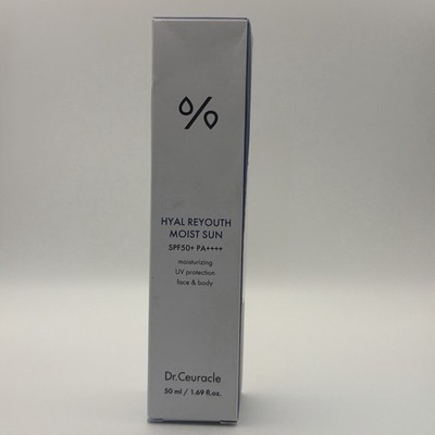Dr Ceuracle Hyal Reyouth Moist Sun SPF50 PA++++ 50ml Korean Sunscreen K-Beauty