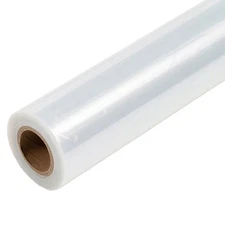220ft Clear Cellophane Wrap Roll 35" x 220 ft - 3 Mil Thick Clear Gift-Wrappi...