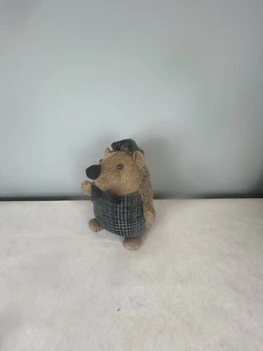 Hedgehog Woodland Critters Aldi Weighted Plush Door Stop Figurine New With Tags