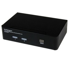 StarTech.com 2 Port USB HDMI KVM Switch / Switcher with Audio and USB 2.0 Hub 2