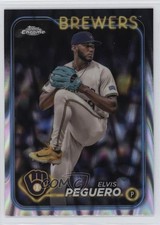 2024 Topps Chrome Update RayWave Refractor Elvis Peguero #USC63 8d2