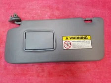 02 - 04 Honda CR-V CRV Left  driver Sun Visor Shades Sunvisor  OEM GRAY GREY