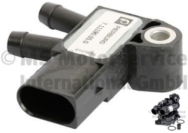 Pierburg 7.11190.05.0 Sensor FüR Abgasdruck Sensor Abgasdruck-image