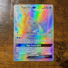 Tapu Fini GX 152/147 Rainbow Secret Ultra Rare 2017 Pokemon Burning Shadows NM ✨ on eBay