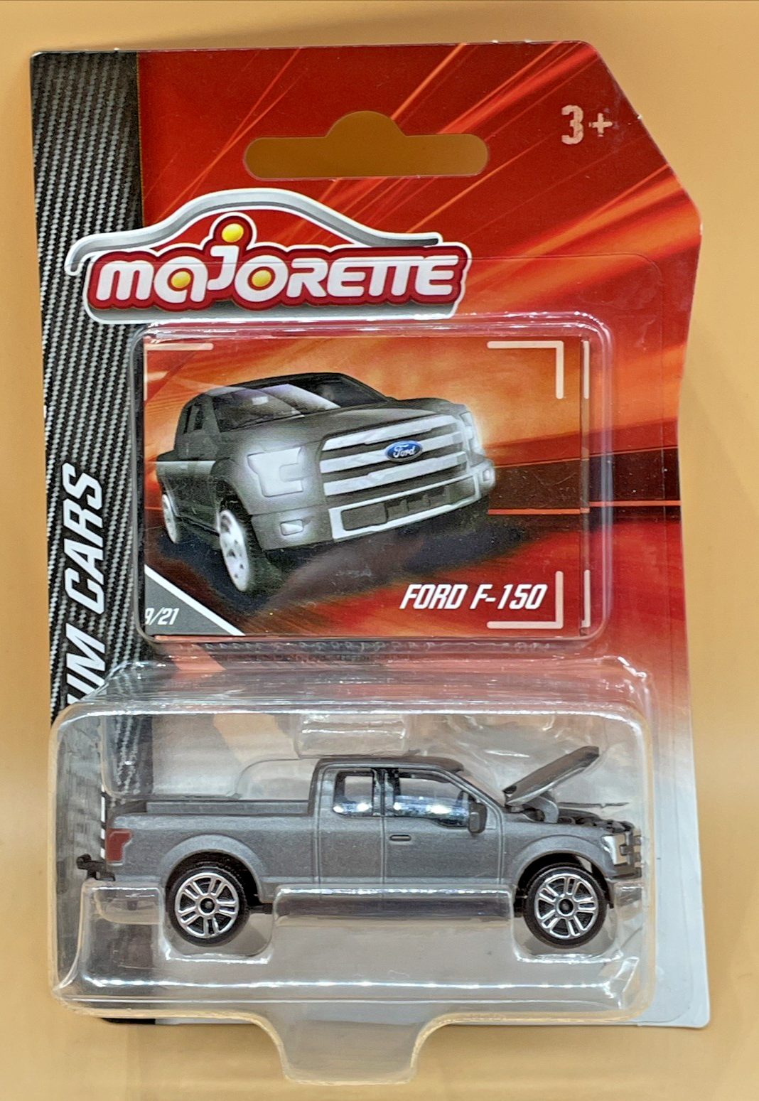 Majorette Ford F-150 Raptor Grey 1:64 Pickup Rubber Tyres MOC Diecast