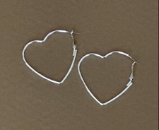 Heart Shape Hoop Earrings