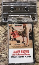 R B JAMES BROWN  FAMOUS FLAMES PLEASE PLEASE CASSETTE NEARLY NEW 1996 EXCELLENT
