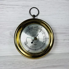 Vantage Barometer Swift Pilot Marine Rain Change Fair Compensated English Decor