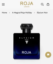 Roja New 2025 Elysium Noir 100ml New Perfume 