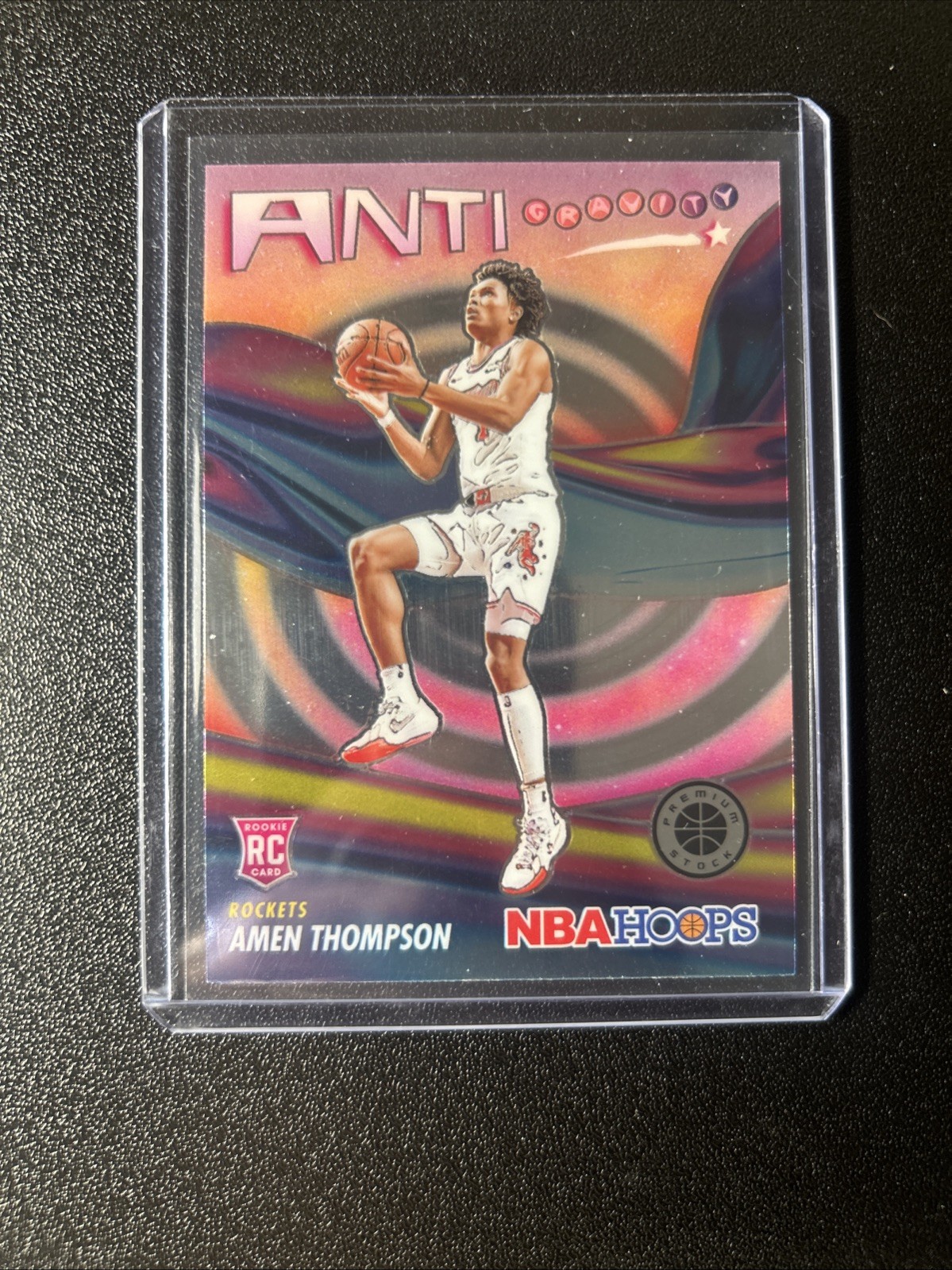 2023-24 NBA Hoops Premium Stock  Amen Thompson Anti Gravity #16 RC Rockets