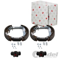 NK Bremsbacken Satz Hinterachse Passend FÜR Opel Astra Trommelbremse | 443653902
