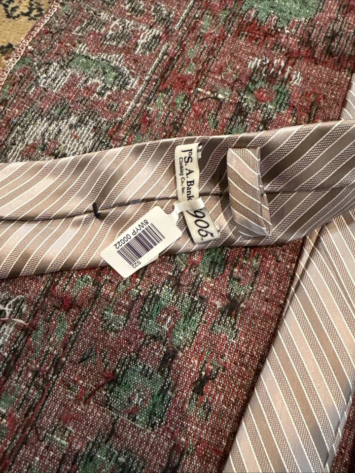 Lote de 3 1 Banco Jos A Y 2 M & S Sartorial (Corbata Plateada Es Un Juego de 2 ParesHermoso Foto 2 de 4