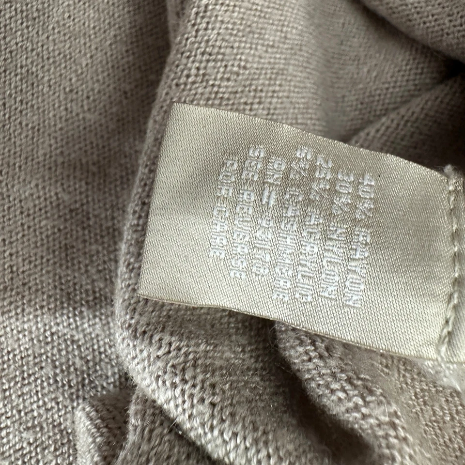 Suéter túnica Joan Vass para mujer talla S mezcla de cachemir minimalista capas neutras Foto 4 de 4