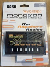 KORG monotron Delay Analog Ribbon Synthesizer 100 Genuine Product NEW