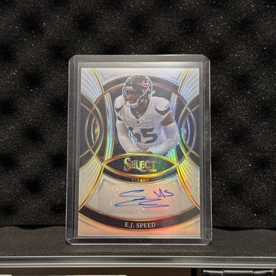 2025 Panini Select - Signatures E.J. Speed #SP-ESD Silver Prizm (AU)