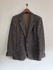 Yves Saint Laurent Mens Suit Jacket Tweed Blazer 38R Sport Coat