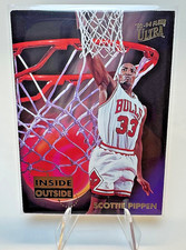 1993-94 Fleer Ultra Scottie Pippen Inside Outside #7 Chicago Bulls 💎40% OFF 8+