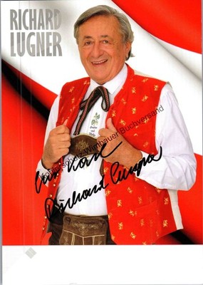 Original autograph Richard Lugner // autograph autograph signed 355928