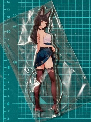 Zenless Zone Zero Hoshimi Miyabi Acryl Ständer Freizeit Kleidung Figur Display