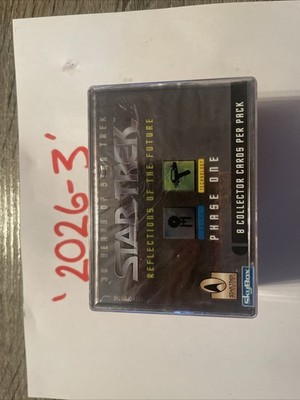 STAR TREK REFLECTIONS THE FUTURE 30 YEARS OF PHASE ONE 1 1995 BASE CARD SET 100