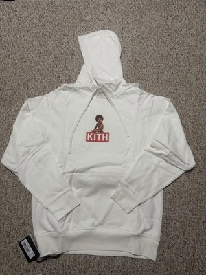Kith X Biggie Box Logo Hoodie Notorious B.I.G White Size Small | eBay