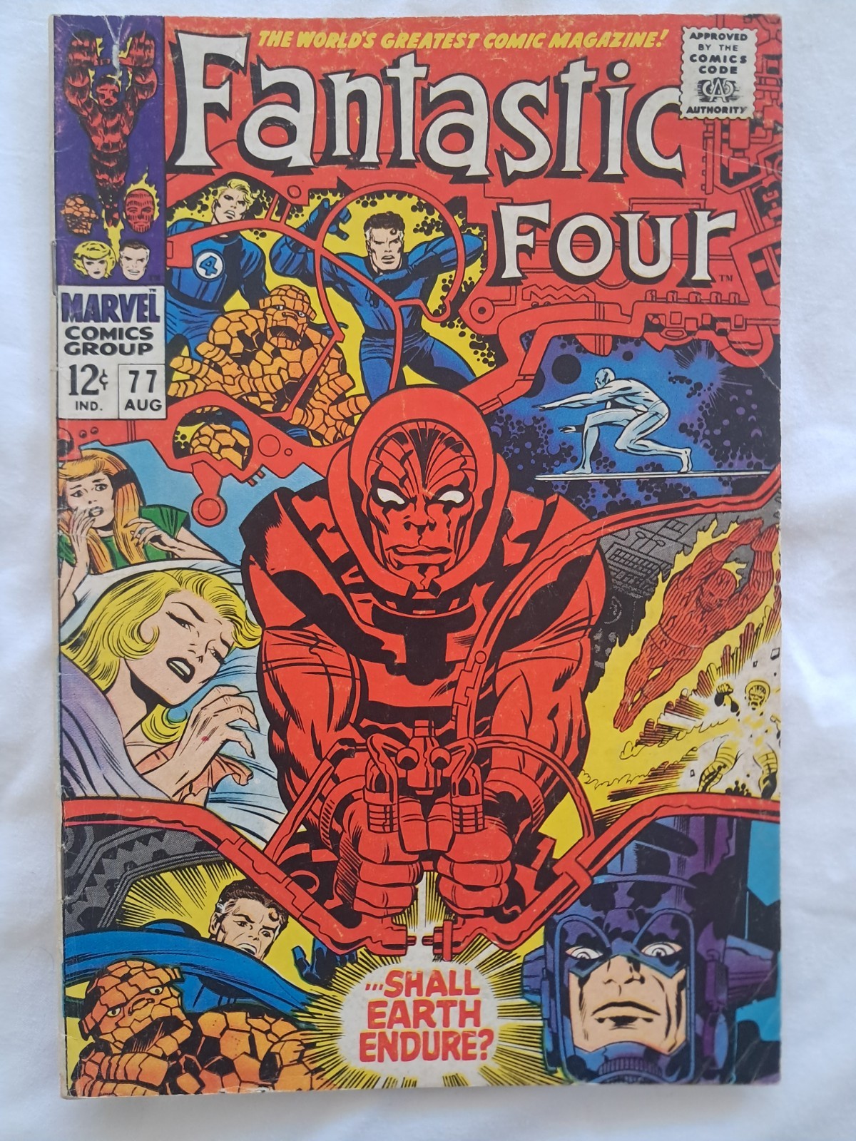 Fantastic Four #77 (Marvel Comics August 1968)