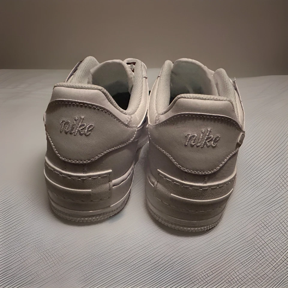 Nike Air Force 1 Low Shadow Triple Blanco CI0919-100 talla 12W/10.5M Sin caja. ¡Nuevo! Foto 4 de 4