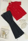 Vintage KEN ™ GOIN' BOWLING Complete Outfit #1403 Shirt, Pants, Shoes, Socks