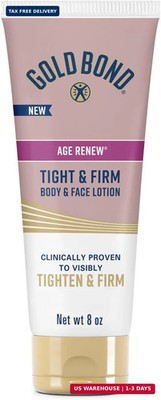 Gold Bond Age Renew Tight & Firm Body & Face Lotion with Proteins & Lipids, Skin
