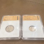 SGS SMS70 1965-P Jefferson Nickel & MS70 1968-D Roosevelt Dime 2 Coin Lot — photo 2