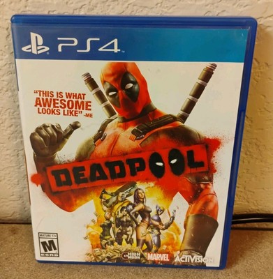 Deadpool PS4 CIB Rare Playstation 4 Sony RARE TESTED AND WORKS 