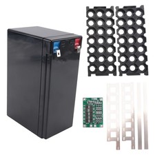 2X(12V 7Ah Battery Box Holder for 18650 Battery 3x7  with Storage Box7097