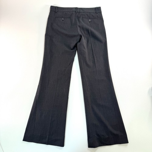 Theory Damengröße 4 grau Wollmischung Anzughose Bootcut-Hose Karriere Arbeit - Bild 11 von 11