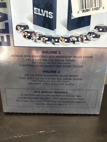 Elvis Presley Blue Suede Collection (DVD, 2007, 10-Disc Set) Factory Sealed NEW - Picture 5 of 8