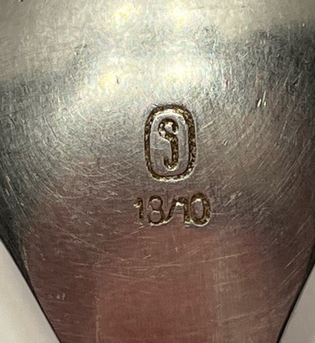 Gourmet Einstellungen 18/10 Besteck Satiniert Menge 6-5 Löffel & 1 Gabel - Bild 6 von 8