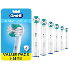 Oral-B Daily Clean Electric Toothbrush Replacement Brush Heads Refill - 6ct